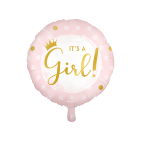 Folieballon It's a Girl 46cm