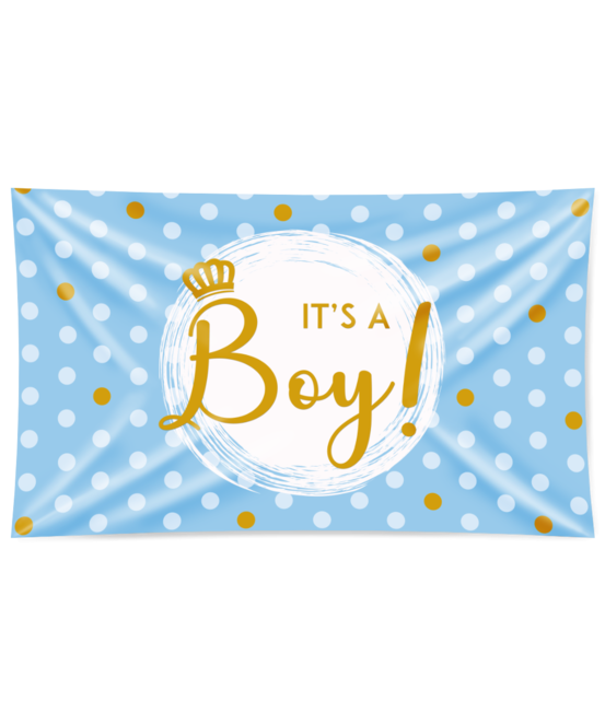 Gevelvlag - It's a boy! - 90x150cm