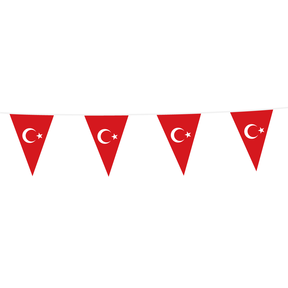 Vlaggetjes slinger Turkije