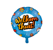 Welkom Thuis Cartoon - Folieballon