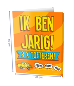 Raambord Ik ben Jarig