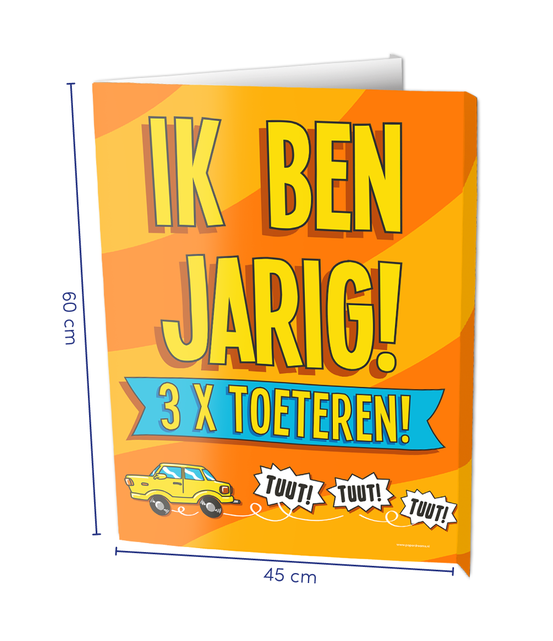 Raambord Ik ben Jarig