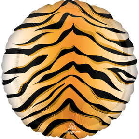 Tijgerprint folieballon 43cm
