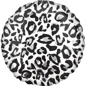 Luipaardprint folieballon 43cm