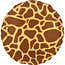 Amscan Giraffe folie ballon 43cm