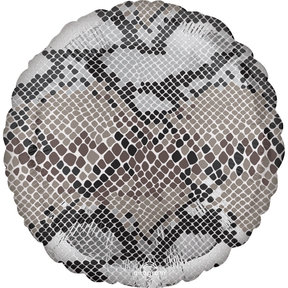 Slangenprint folie ballon 43cm