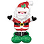 Amscan AirLoonz Happy Santa de Kerstman