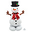 Amscan AirLoonz sneeuwpop 139cm