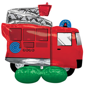 AirLoonz brandweer auto 106cm