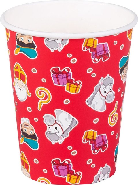 Bekertjes sinterklaas 10 stuks