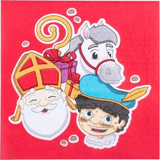 Servetten Sinterklaas 20 stuks