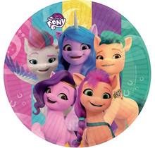 8 papieren borden My Little Pony 23 cm