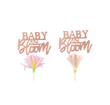 Baby in Bloom prikkers - 12 stuks - merk Ginger Ray
