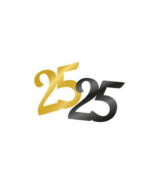 Tafelconfetti 25 jaar