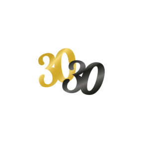 Tafelconfetti 30  jaar
