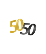 Tafelconfetti 50  jaar