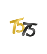 Tafelconfetti 75  jaar