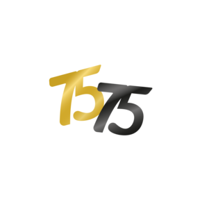 Tafelconfetti 75  jaar