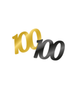 Tafelconfetti 100  jaar