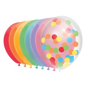 Ballonnen mix Over the rainbow 10 stuks