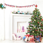 Letterslinger Vrolijk Kerstfeest 3 meter