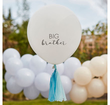 Grote big brother ballon wit- merk Ginger Ray