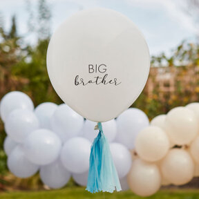 Grote big brother ballon wit- merk Ginger Ray