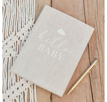 Hello Baby gastenboek babyshower - merk Ginger Ray