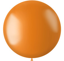 Ballon Metallic Marigold Oranje 78cm
