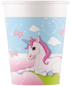 Unicorn Papieren bekers 200ml