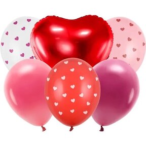 Valentijn ballonnen set