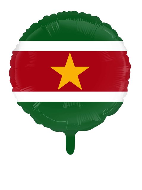 Folieballon Suriname 45cm