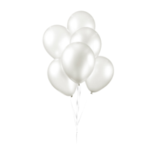 Ballonnen Parel Wit - 100 stuks - 30cm