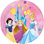 Disney prinsessen Disney Prinsessen papieren borden 23cm, 8 stuks