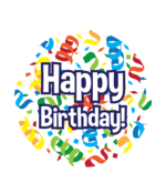 Happy Birthday Cartoon - Bierviltjes - 6 stuks