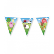 Boerderij - Vlaggenlijn - 10 meter