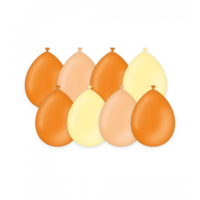 70's - Ballonnen - 8 stuks - 30cm
