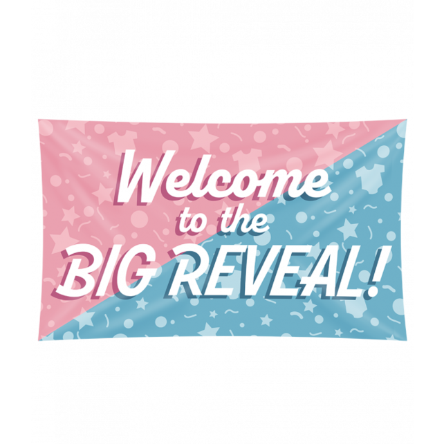 Gender Reveal - Gevelvlag