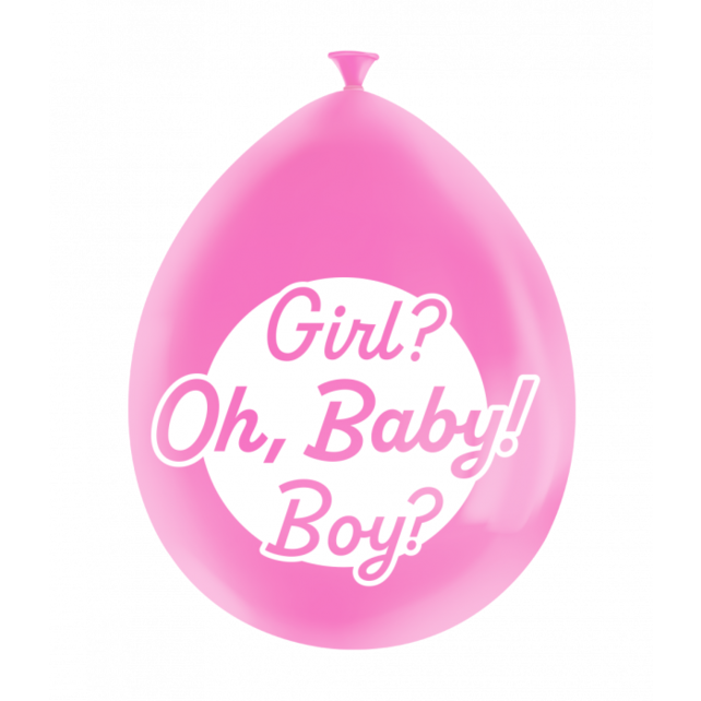 Gender Reveal - Ballonnen - 8 stuks - 30cm