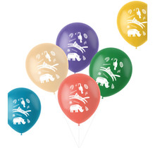 Ballonnen Zoo Party 33cm - 6 stuks