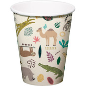 Bekers Zoo Party 250ml - 6 stuks