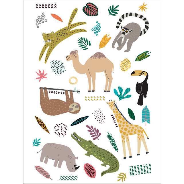 Tatoeages Zoo Party - ca 30 tatoeages