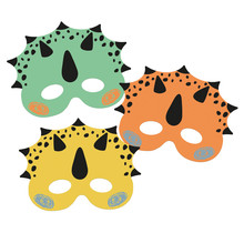 Maskers Dino Roars - 6 stuks