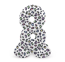 Staande Folieballon Cijfer 8 Bright Panther - 72 cm