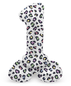 Staande Folieballon Cijfer 1 Bright Panther - 41 cm