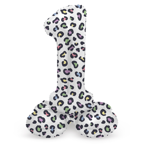 Staande Folieballon Cijfer 1 Bright Panther - 41 cm