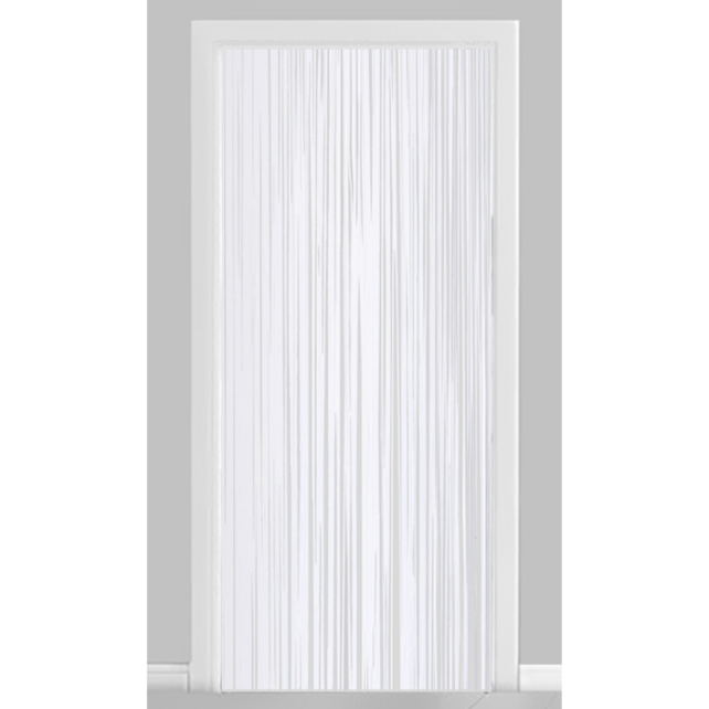 Deurgordijn wit (brandvertragend) 240x100cm