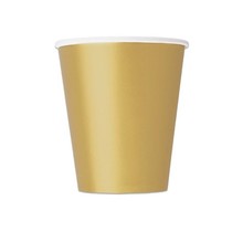 Bekers Goud - 8 stuks - 270 ml