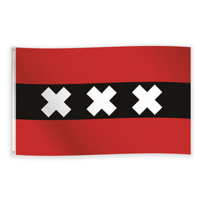 Vlag Amsterdam 150x90cm