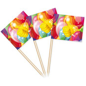 Geslaagd cocktail prikkers